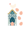 Des oeufs de poules heureuses