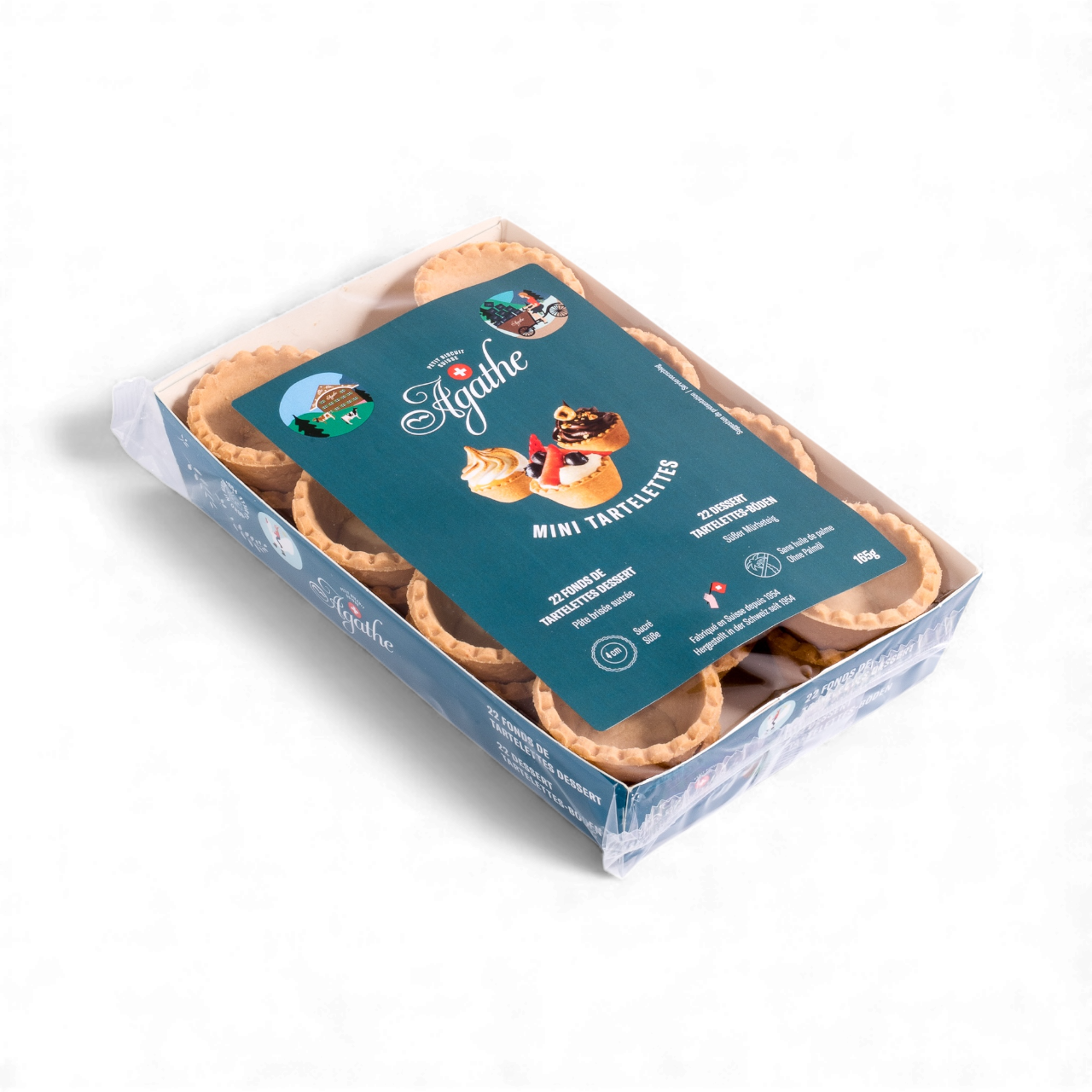 Fond de Tarte 4cm sucré - Sans fond