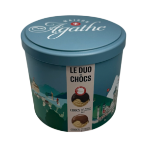 boite cadeau Agathe biscuits au chocolat suisse