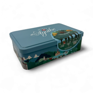 boite cadeaux Agathe. assortiment de biscuits suisses artisanaux