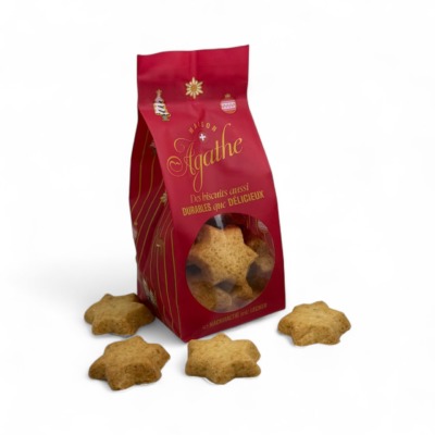 biscuits de Noel - Etoiles à la noisette