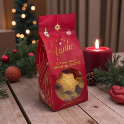 biscuits de Noel - Etoiles à la noisette