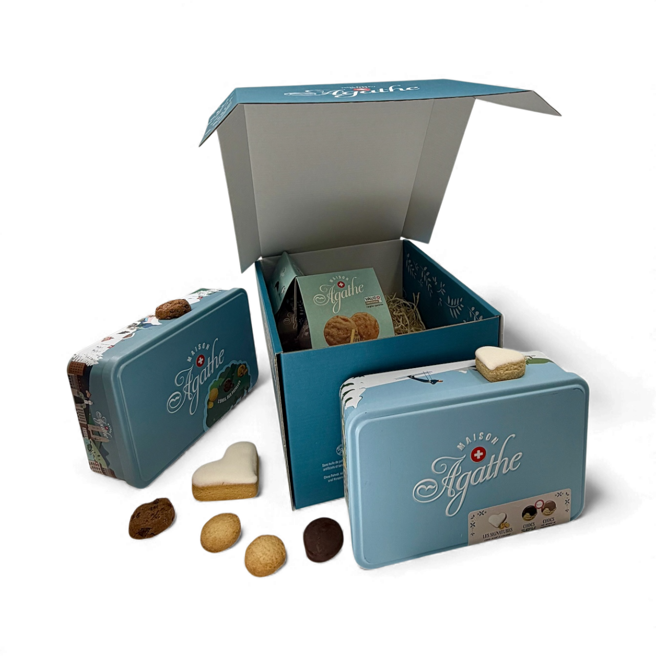 Coffret Festivité - Ouvert - sans fond